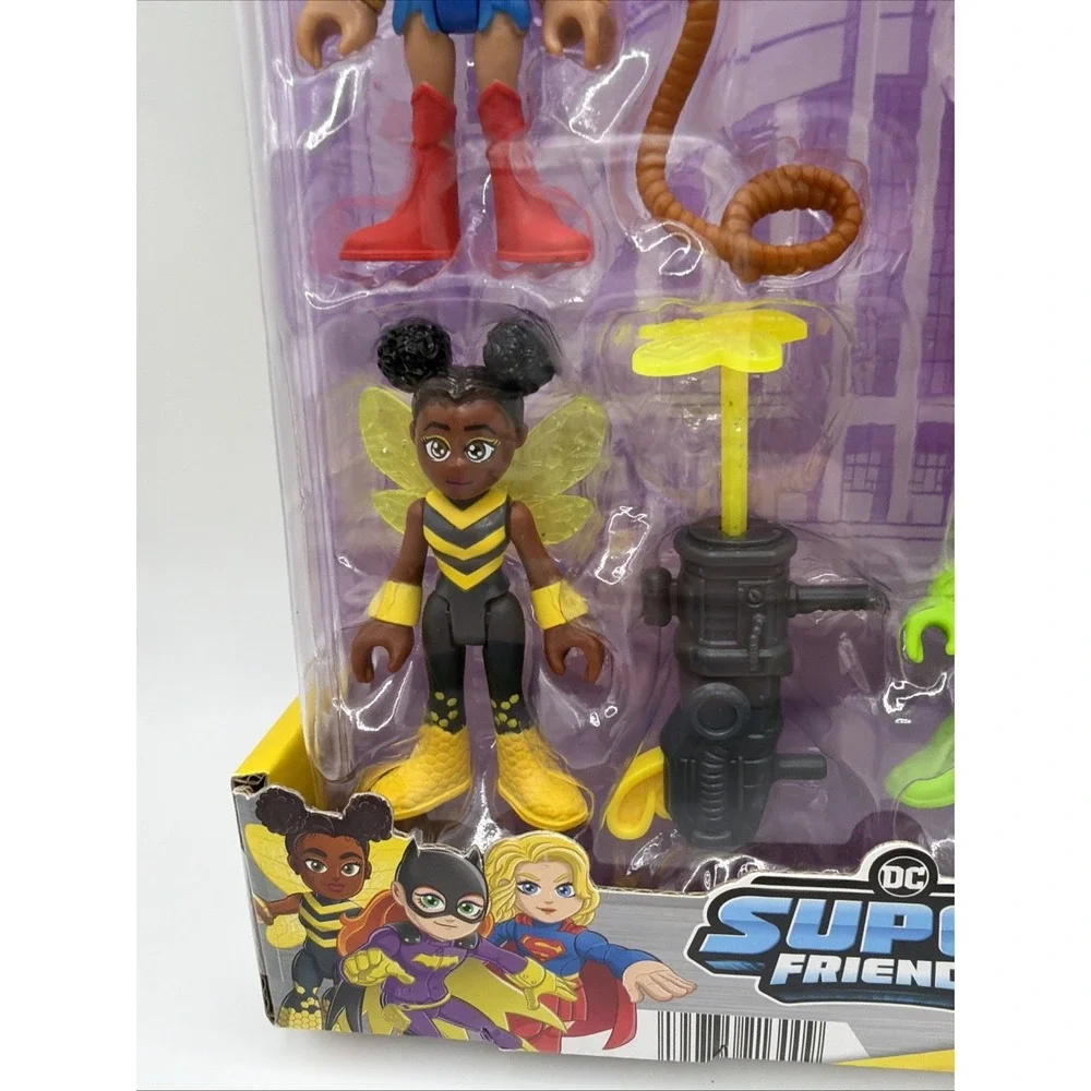 DC Super Friends Figure Set Wonder‎ Woman Harley Quinn Poison Ivy Bumblebee